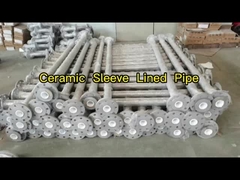 SUS304 الأنبوب الفولاذي السيراميكي المطلي المرفقات السيراميكي المطلي مقاومة للتآكل الأنبوب السيراميكي المطلي بالقبعة