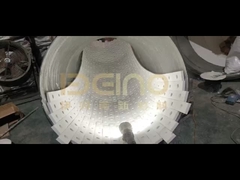 غطاء السيراميك المقاوم للآثار السيراميك الألومينا