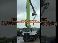 أنابيب مضخة خرسانة من الصلب منخفض الكربون عالية الصلب مع غطاء السيراميك الألومينا Sany Zoomlion Con